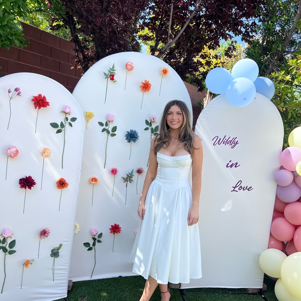 House of CB White  Midi Dress
